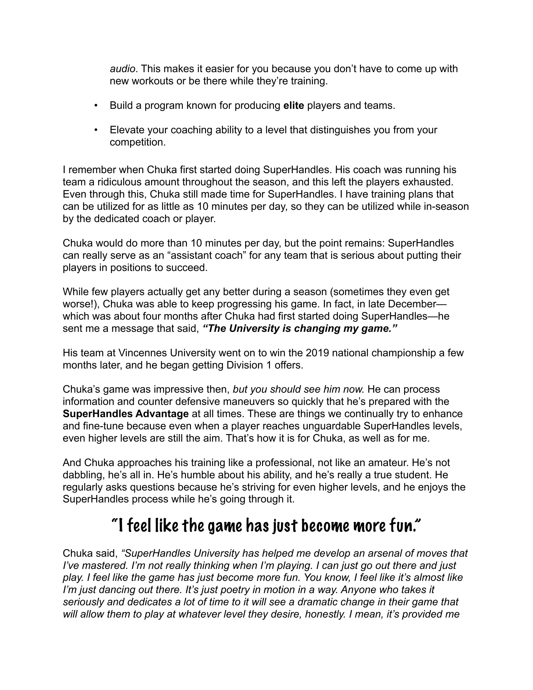 SuperHandles University For Teams — page 4