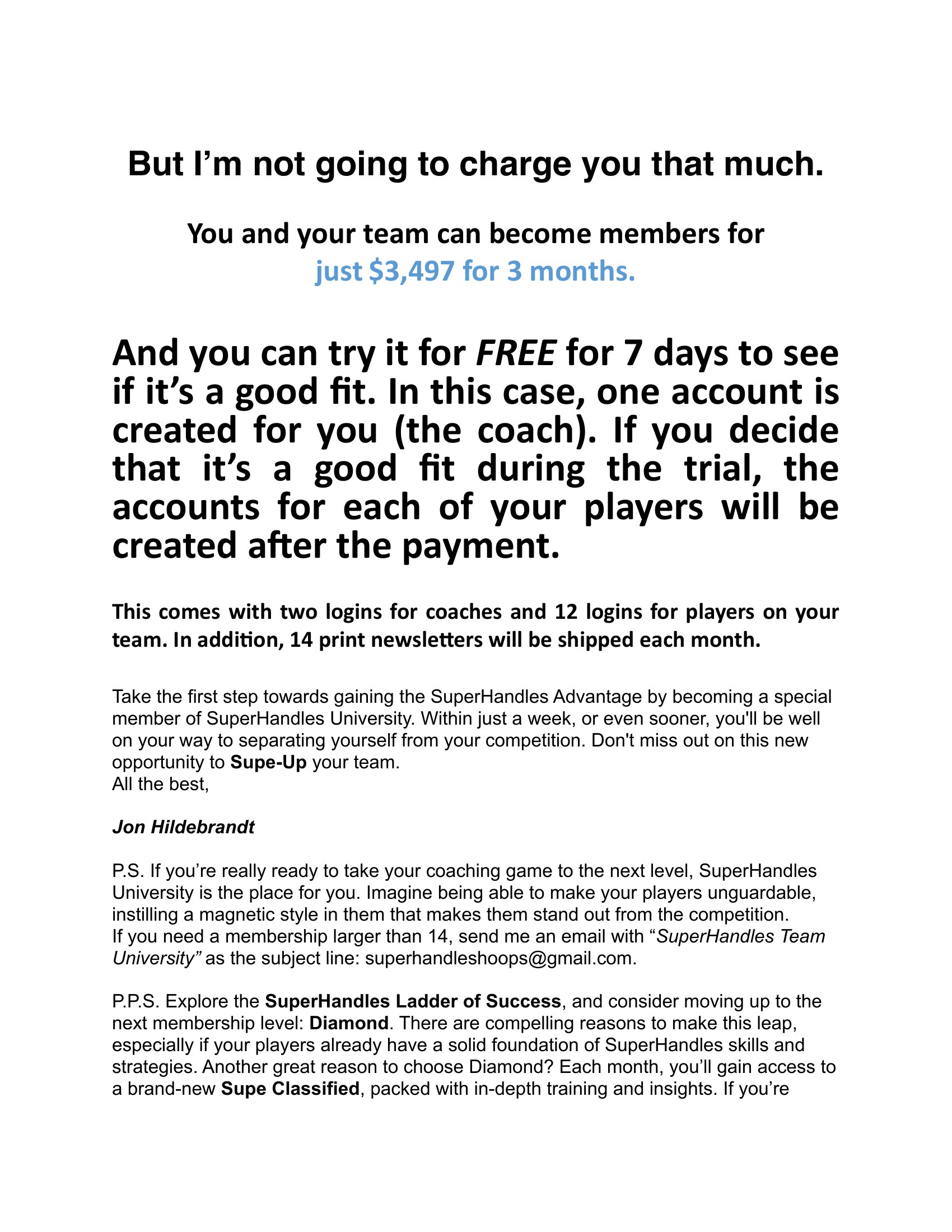 SuperHandles University For Teams — page 13
